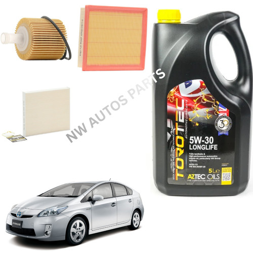 Oil air cabin filter kit - oil, 5l